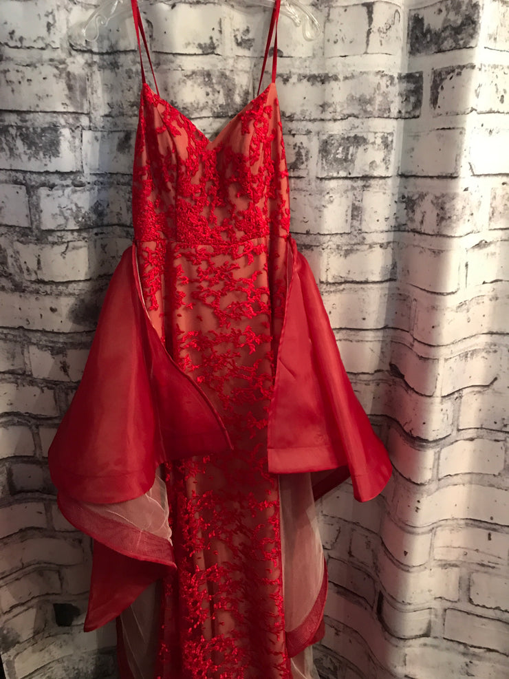 RED MERMAID GOWN (NEW)