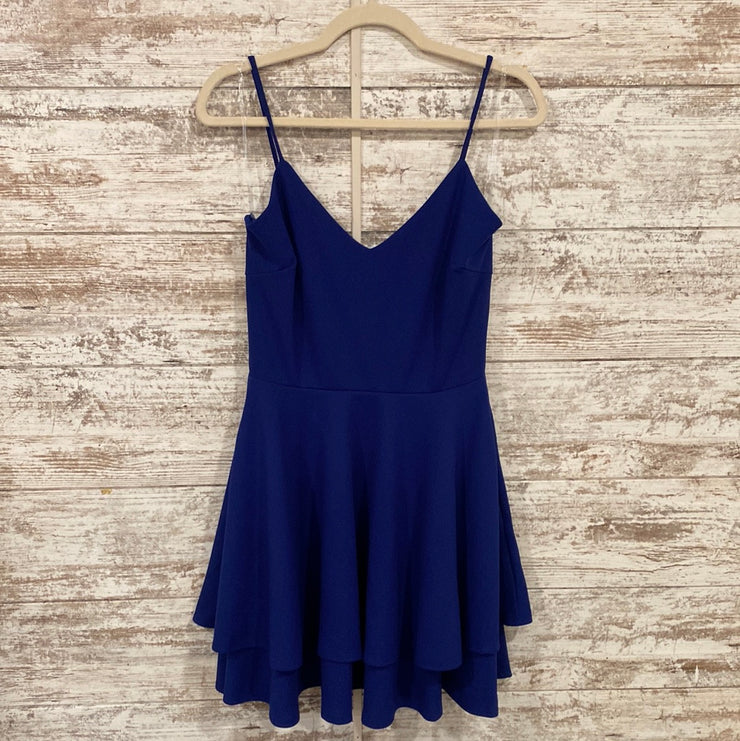 ROYAL BLUE SHORT DRESS