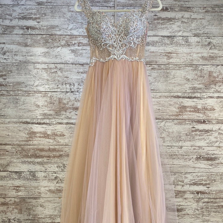 BLUSH A LINE GOWN