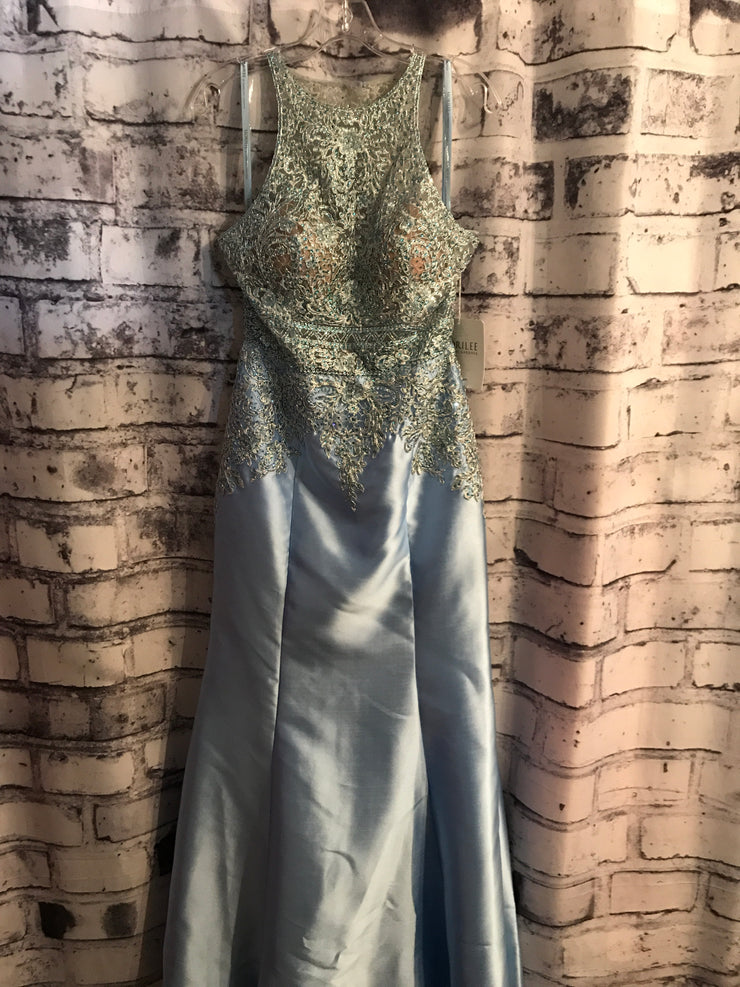 BLUE MERMAID GOWN (NEW)