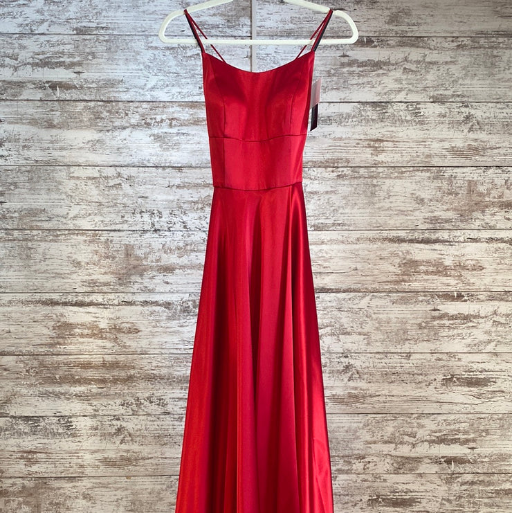 RED A LINE GOWN (NEW)