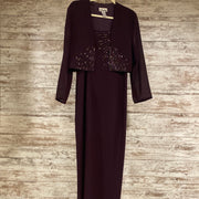 PURPLE 2 PC. LONG DRESS