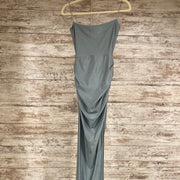 BLUE LONG EVENING GOWN