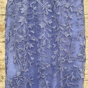 PURPLE/FLORAL MERMAID GOWN