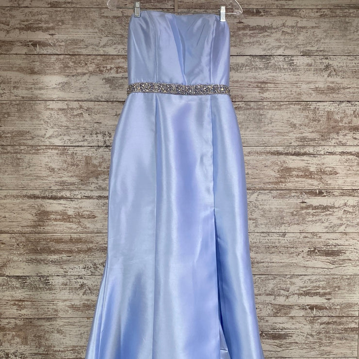 BLUE MERMAID GOWN