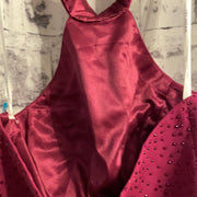 BURGANDY 2 PC.GOWN (NEW)