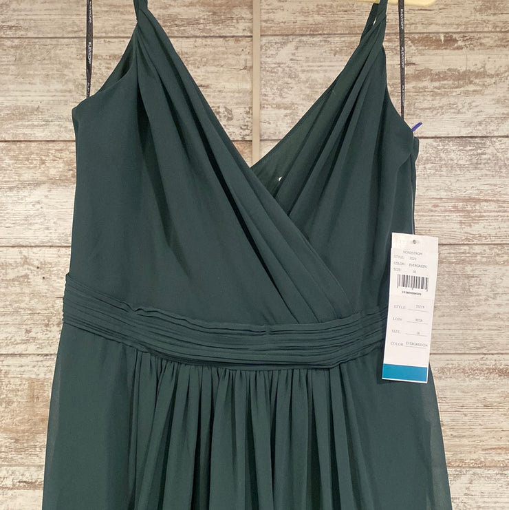 GREEN LONG EVENING GOWN (NEW)