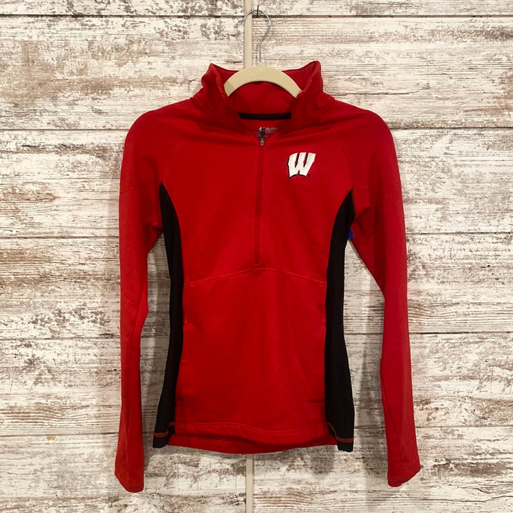 RED BADGER QUARTER ZIP