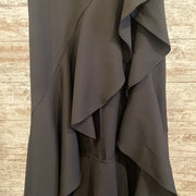 BLACK LONG EVENING GOWN
