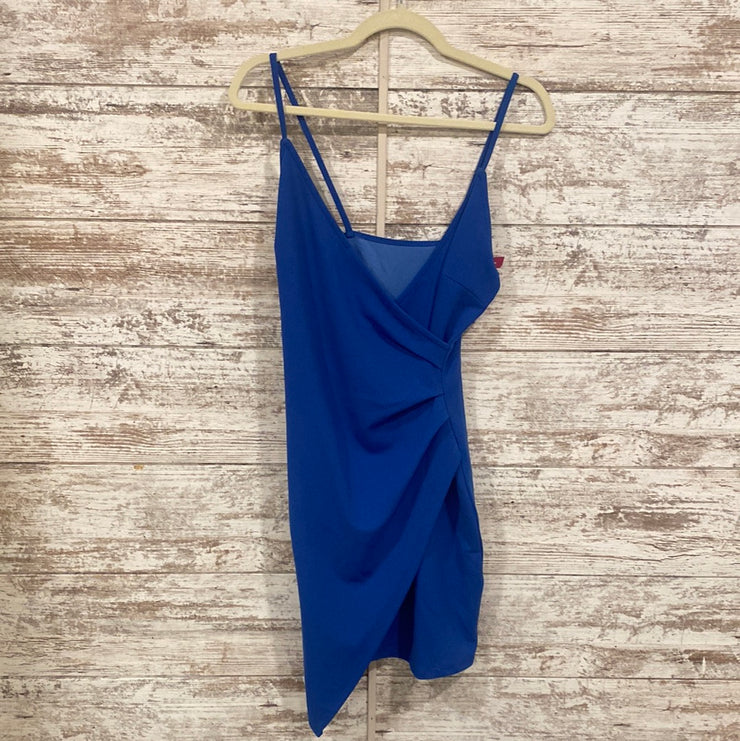 ROYAL BLUE SHORT DRESS