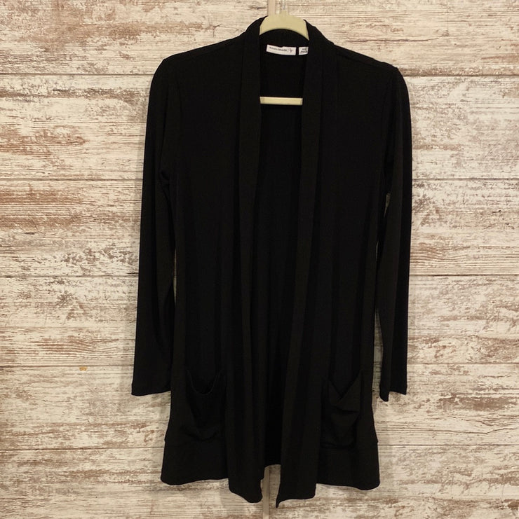 BLACK OPEN CARDIGAN