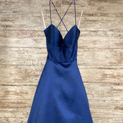 NAVY A LINE GOWN (NEW)