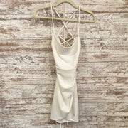 WHITE SHORT DRESS (NEW)