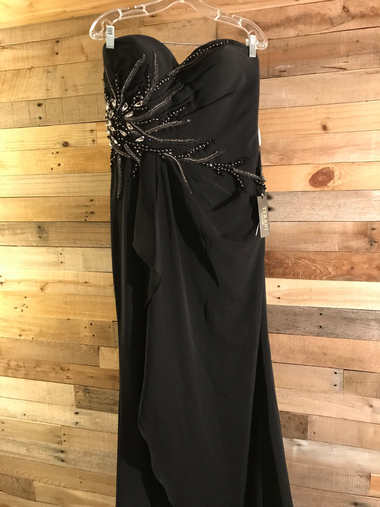 BLACK LONG EVENING GOWN $598 (NEW)