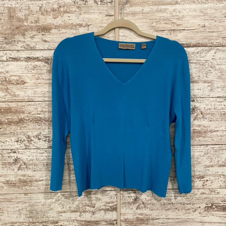 TEAL LONG SLEEVE TOP