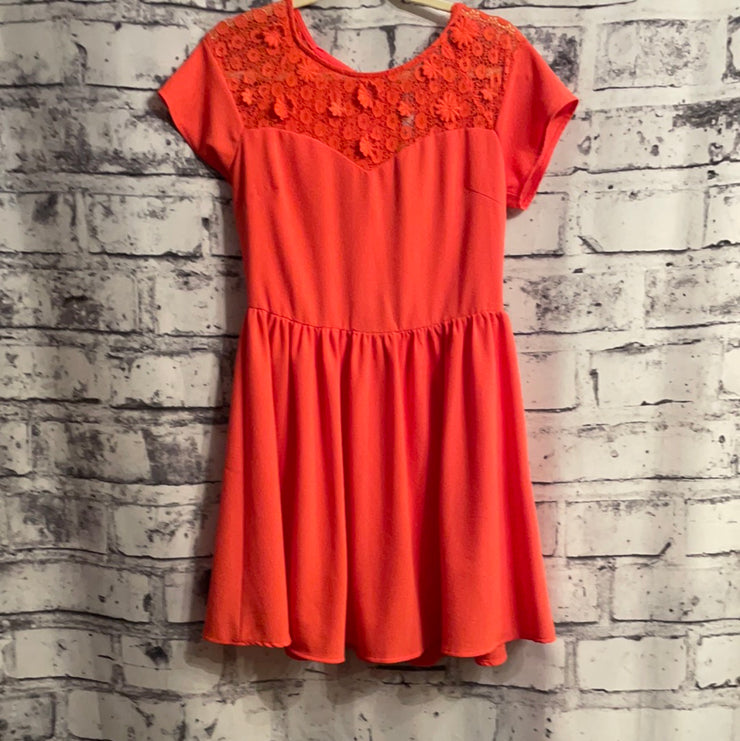 CORAL SHORT DRESS