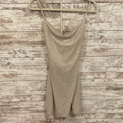 IVORY/SPARKLY SHORT DRESS