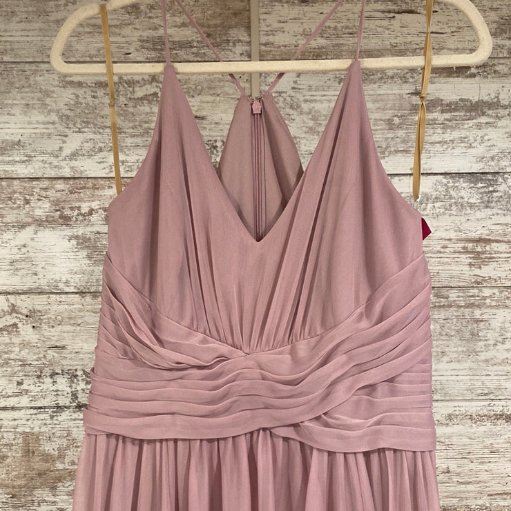 PINK LONG EVENING GOWN