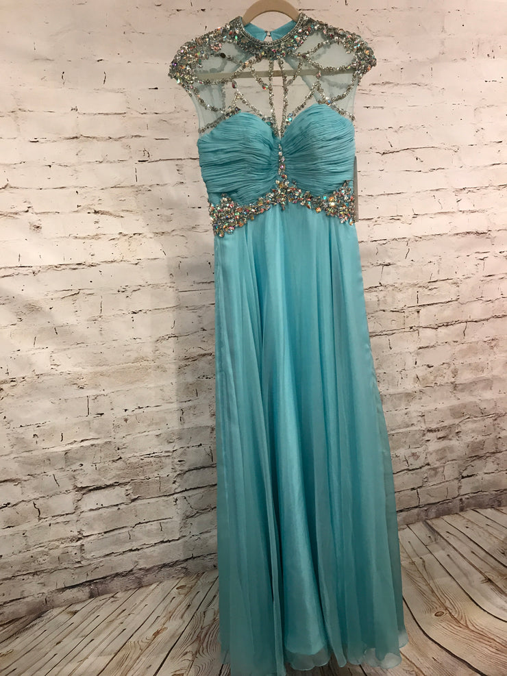 BLUE LONG GOWN (NEW)