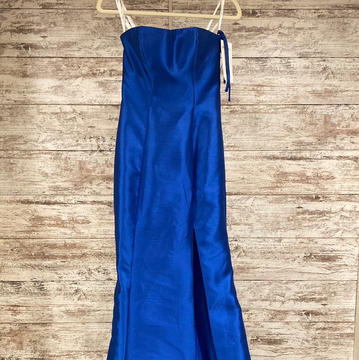 ROYAL BLUE MERMAID GOWN (NEW)