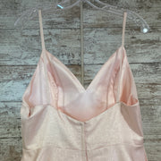 PINK SPARKLY A LINE GOWN