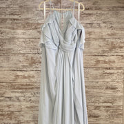 BLUE LONG EVENING GOWN