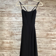 BLACK LONG EVENING GOWN