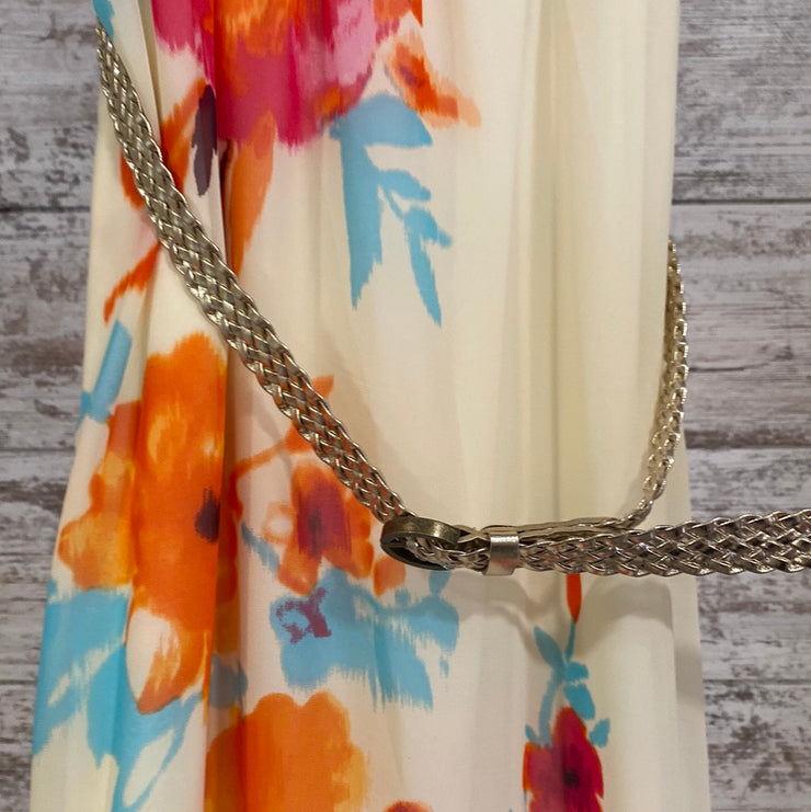 COLORFUL FLORAL LONG DRESS