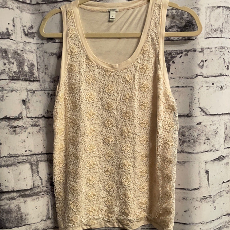 WHITE SLEEVELESS TOP