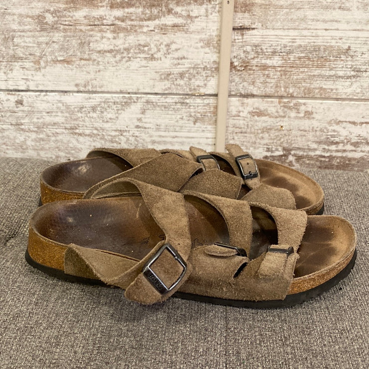 TAN 3 STRAP SANDAL - RET. $120