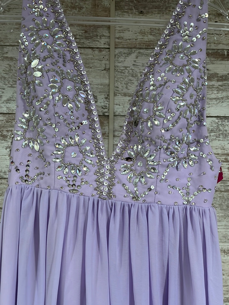 LAVENDER LONG EVENING GOWN