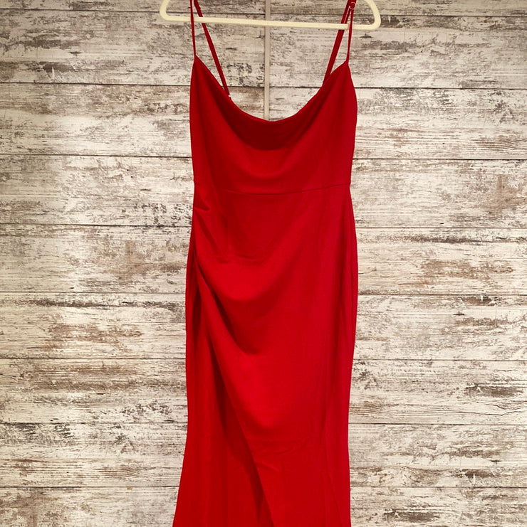 RED LONG EVENING GOWN (NEW)