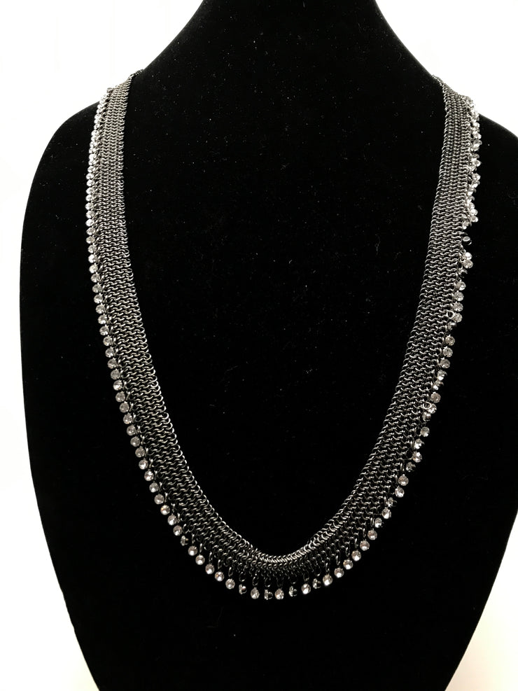 PEWTER LONG NECKLACE $108 (NEW)