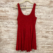 RED LACE SHORT DRESS