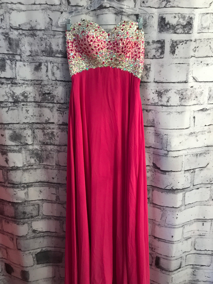PINK BEADED LONG EVENING (NEW)