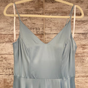 BLUE A LINE GOWN (NEW)