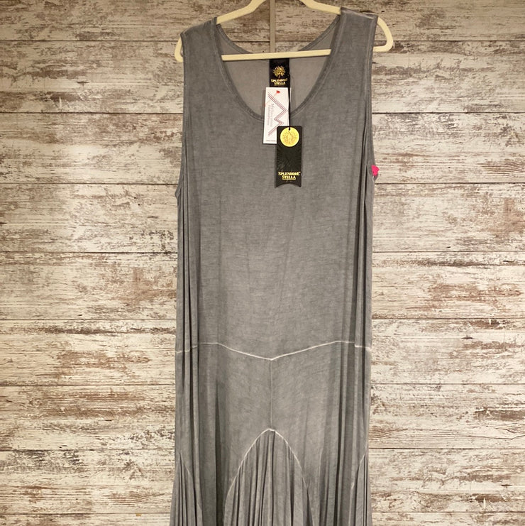 GRAY MAXI DRESS - NEW