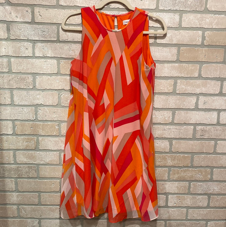 PINK/ORANGE SHORT DRESS