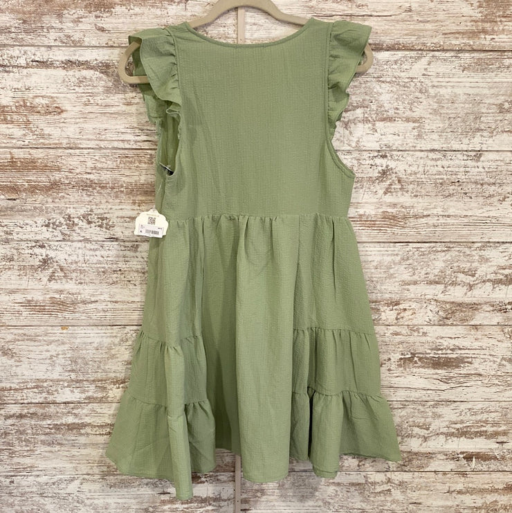 GREEN SHORT DRESS (NEW) $70