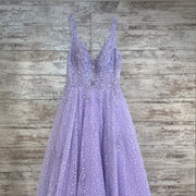 LAVENDER A LINE GOWN