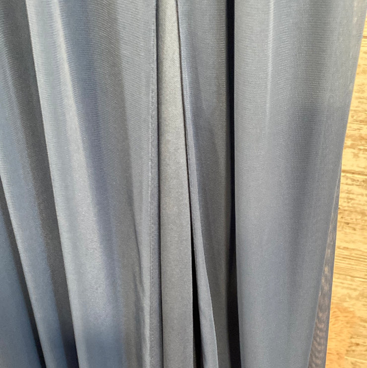 BLUE LONG EVENING GOWN