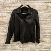 BLACK LEATHER JACKET