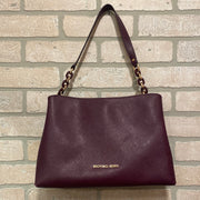 PURPLE  LEATHER PURSE