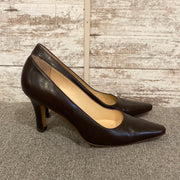 BROWN HEELS $695