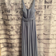 BLUE LONG EVENING GOWN