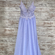 LAVENDER A LINE GOWN