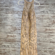 GOLD SPARKLY LONG DRESS