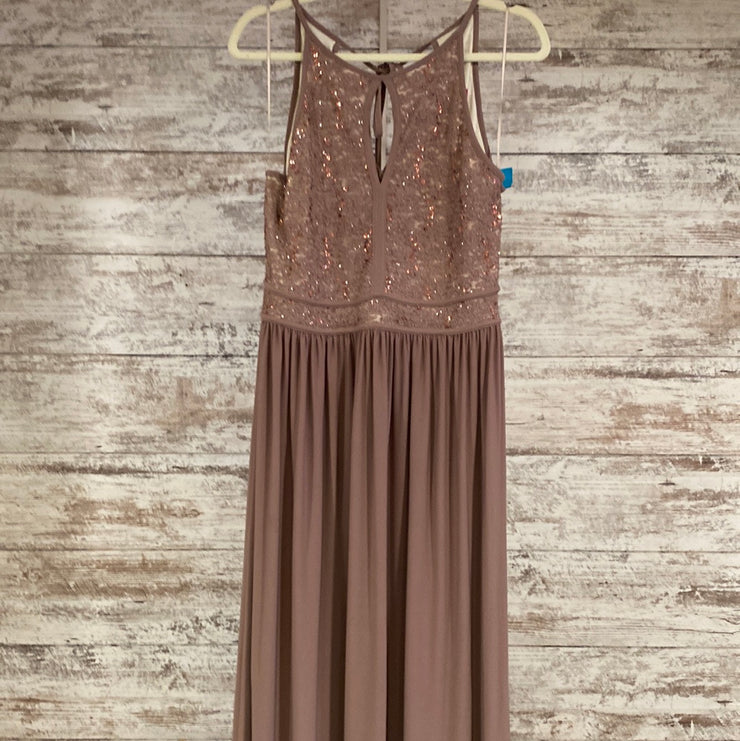 TAN LONG EVENING GOWN