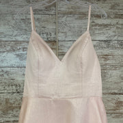 PINK SPARKLY A LINE GOWN