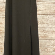 BLACK LONG EVENING GOWN